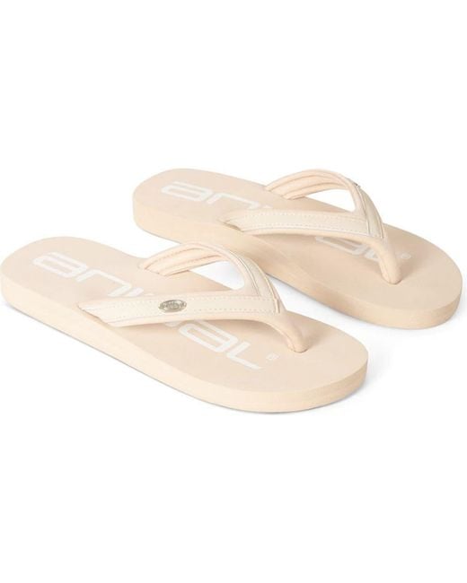 Animal Natural Logo Flip Flops