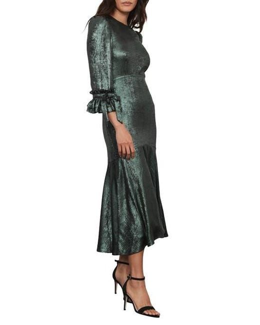 mint velvet green dress Mint Velvet Green Cotton Halter Maxi Dress | Size XL | Green | Sleeveless