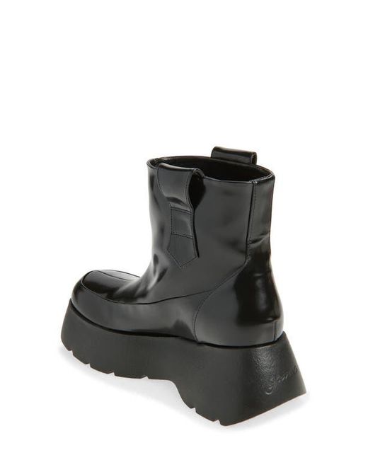 Ganni Black Kat Platform Bootie