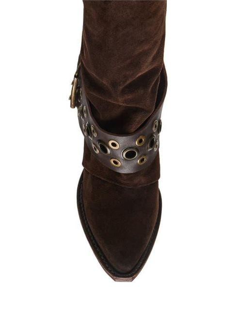 Steve Madden Brown Ashwood Tall Boot