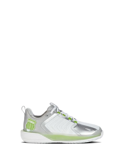 K-swiss White Ultrashot 3 Tennis Shoe