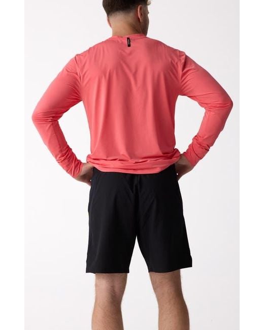 Centerline Athletics Red Airlite Long Sleeve for men