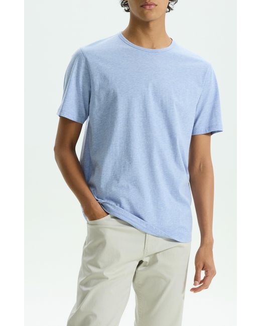 Theory Blue Precise Luxe Cotton Jersey Tee for men