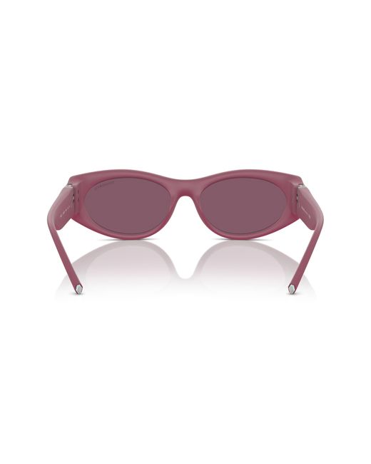 Tiffany & Co Pink 55mm Oval Sunglasses
