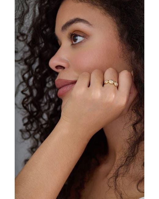 Bony Levy Metallic Mika Diamond Stackable Ring