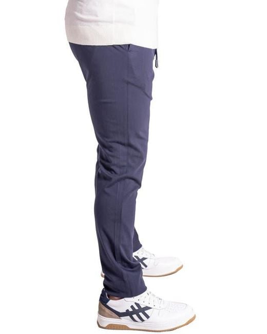 Maceoo Blue Ascension Drawstring Pants for men
