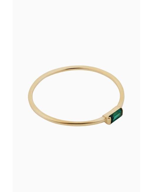 Oradina Blue 14K Fresco Baguette Ring