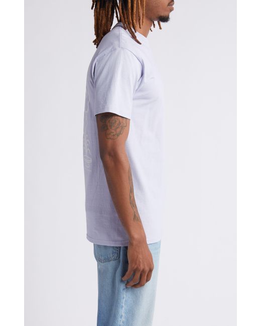 Vans White Hand Circles Cotton Graphic T-shirt for men