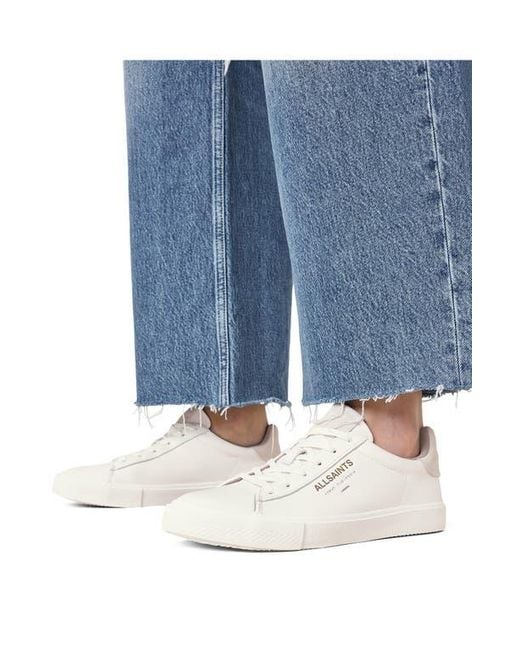 AllSaints White Underground Sneaker