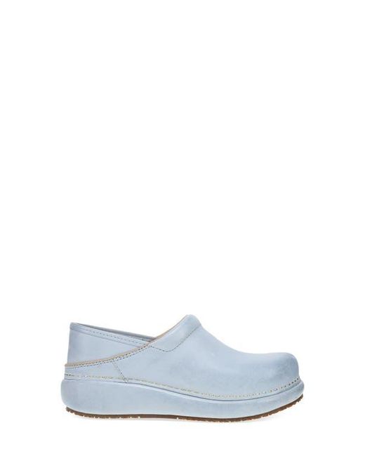 Dansko White Platform Pro Clog