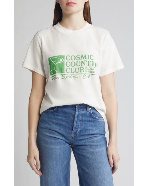 Rails Blue Oversize Graphic T-shirt At Nordstrom