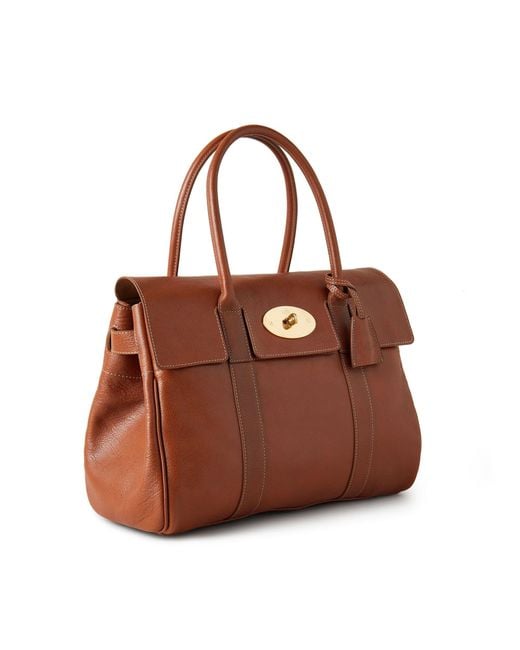 Mulberry Brown Bayswater Leather Satchel