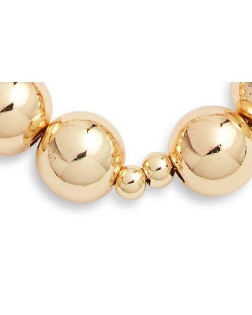 BaubleBar Metallic Pisa Pavé Beaded Phone Wrist Strap