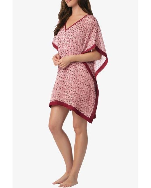 Helen Jon Red Short Caftan