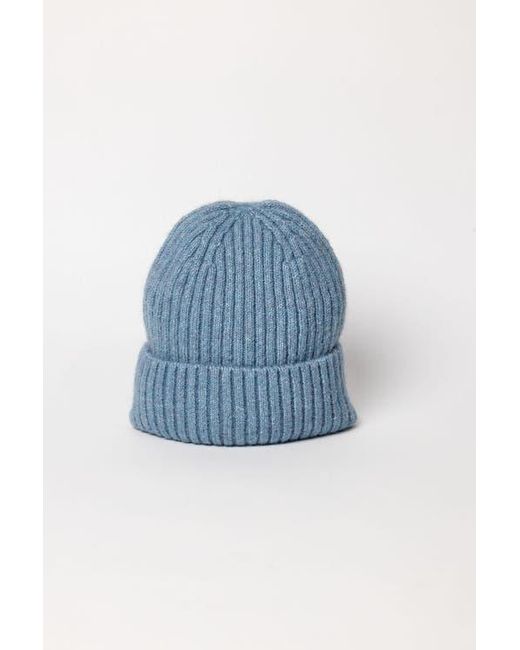 Hat Attack Blue Key Beanie