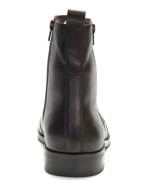 A. Veer Brown Lexington Zip Boot for men