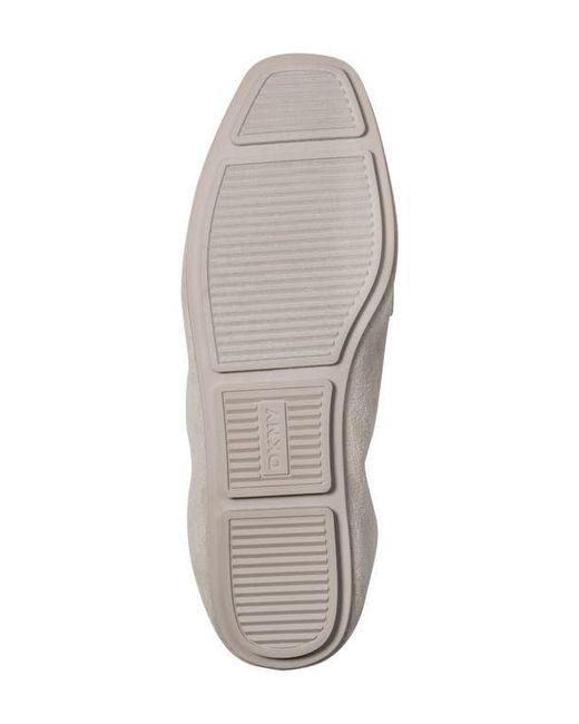DKNY White Delmar Loafer