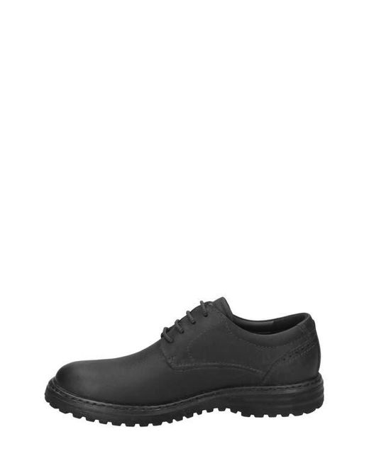 Josef Seibel Black Erroll Waterproof Derby for men