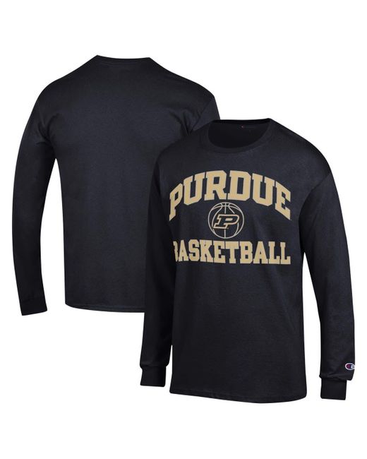 Champion Purdue Boilermakers Basketball Icon Long Sleeve Tshirt At