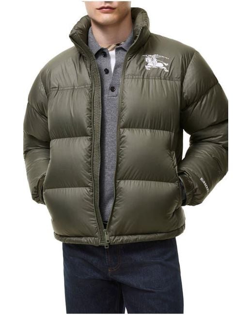 Burberry Black Highlands Puffer Jacket for men