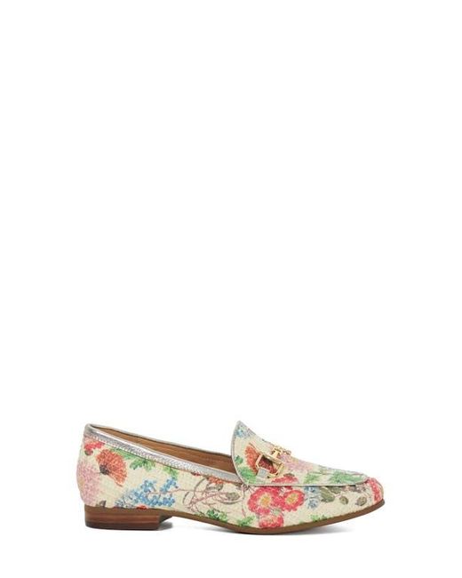 Dune White Glair Loafer