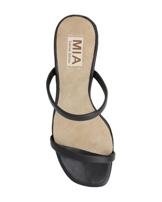 MIA Black Isabeli Slide Sandal