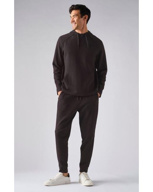 Rhone Black Tribeca Tech Joggers for men
