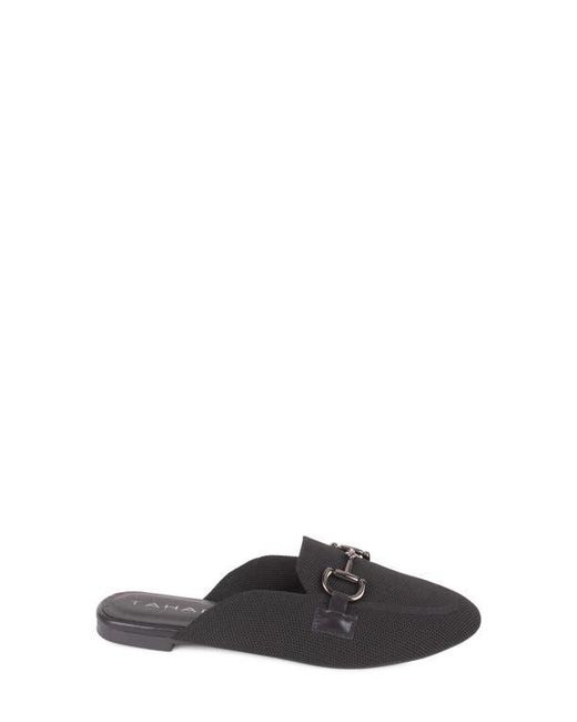 Tahari Black Augustine Bit Loafer Mule