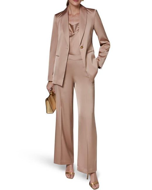 Donna Karan Natural Shawl Collar Jacket