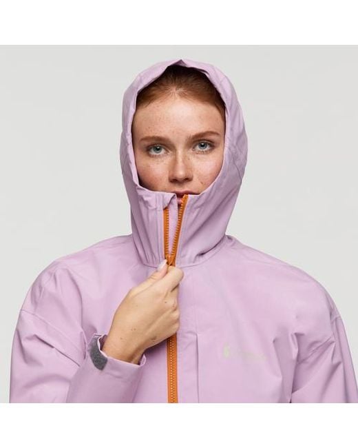 COTOPAXI Purple Cielo Rain Jacket