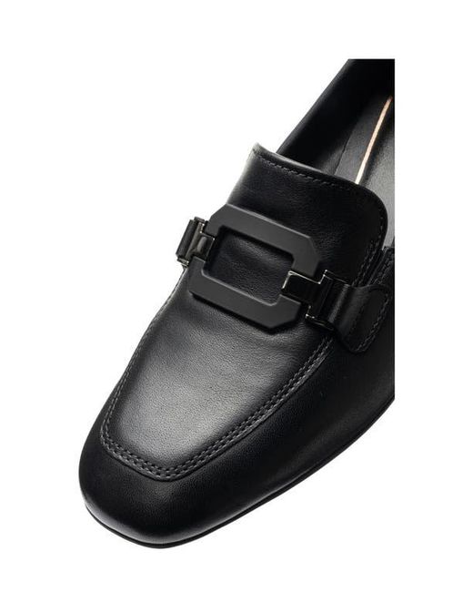Ara Black Giza Loafer Pump