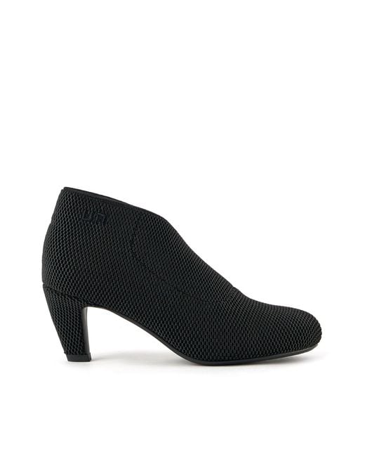 United Nude Black Fold Mid Boot