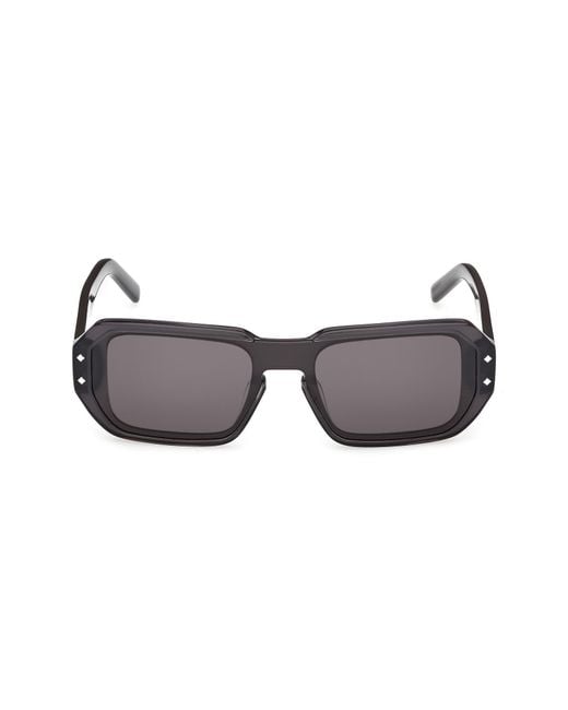 MCM Gray Geometric Sunglasses