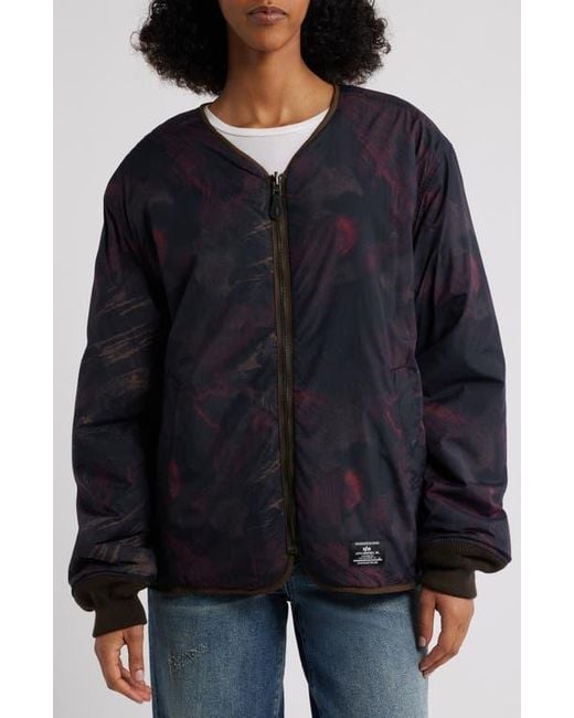 Alpha Industries Black Revers M-65 Quilted Liner Jacket