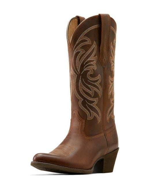 Ariat Brown Heritage Western Boot
