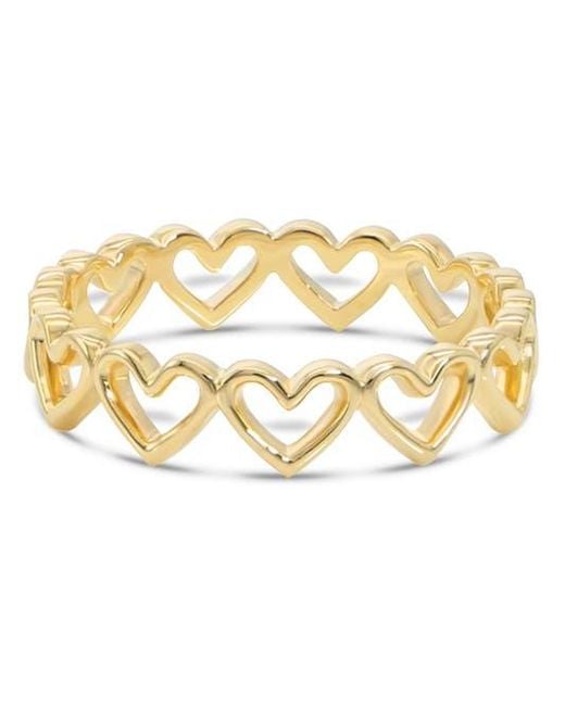 DEVATA Metallic Sweet Heart Ring