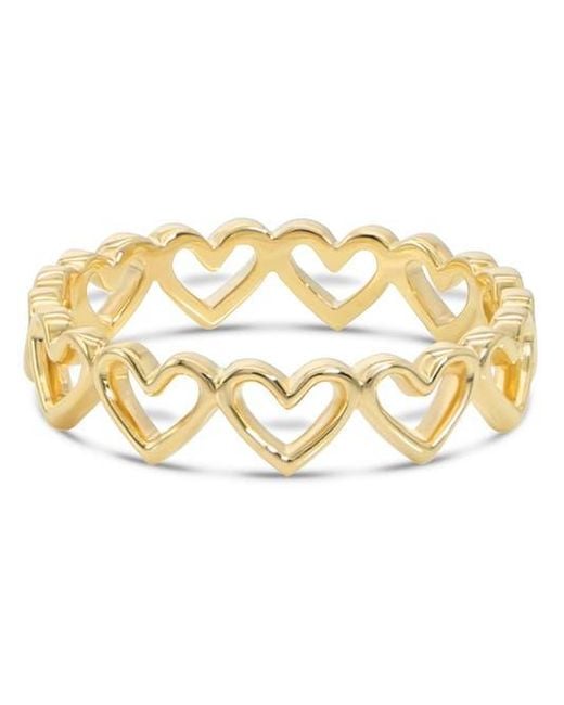DEVATA Metallic Sweet Heart Ring