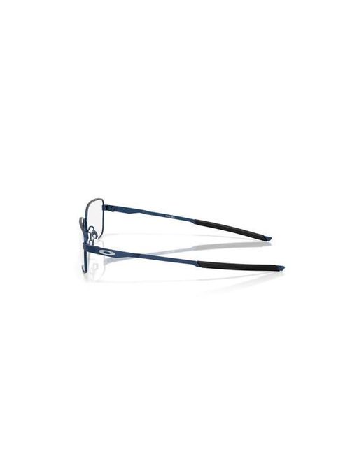 Oakley Blue 55Mm Rectangle Optical Glasses for men