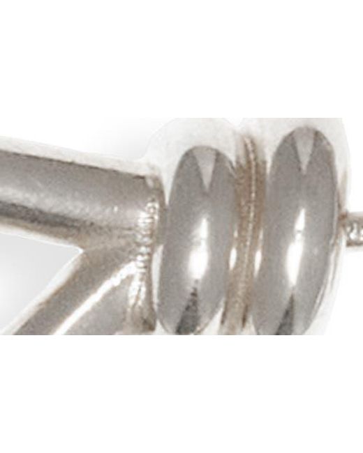 Bottega Veneta Multicolor Knot Front/Back Earrings