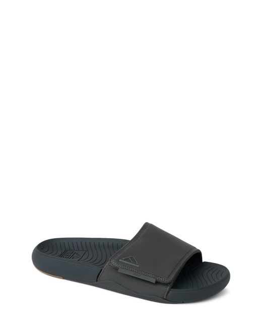 Reef Gray Phantom Slab Slide Sandal for men