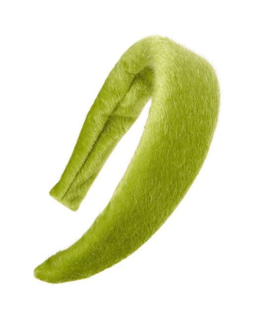 Tasha Green Fuzzy Headband