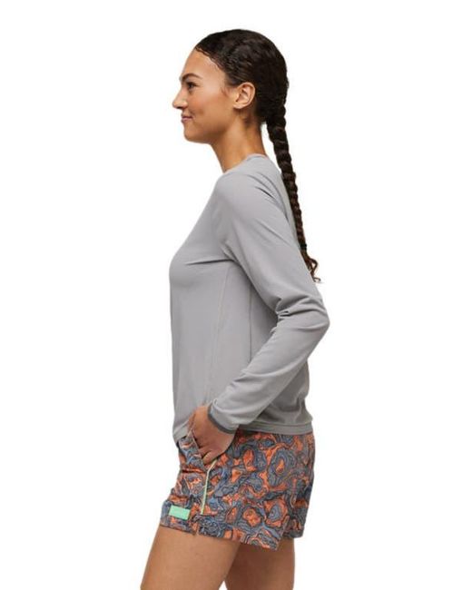 COTOPAXI Gray Sombra Long-Sleeve Sun Shirt