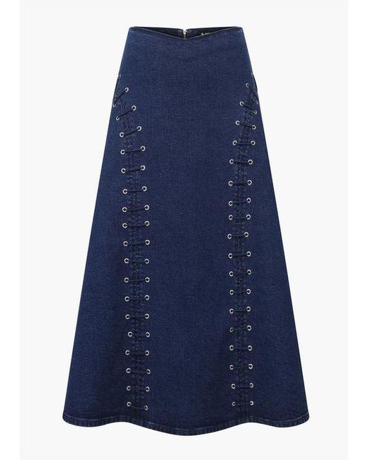 TT Studios Blue Jan Skirt