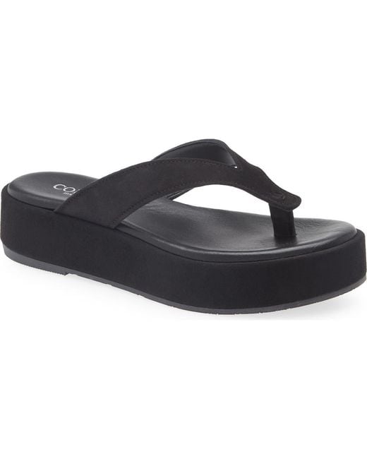 Cordani Blue Kendra Platform Flip Flop