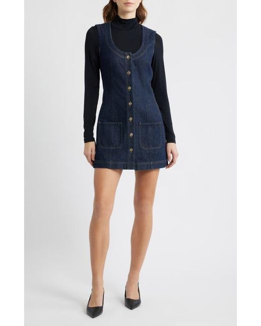 frame denim patchwork dress FRAME Women's The Patch Pocket Dress