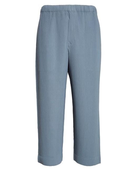 パンツ HP53JF084 HOMME PLISSE AUGUST SLATE BLUE MONTHLY COLORS : AUGUST Trousers Slate Blue – ISSEY MIYAKE EU
