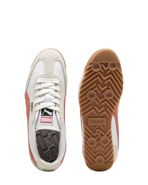 PUMA White Arizona Retro Sneaker