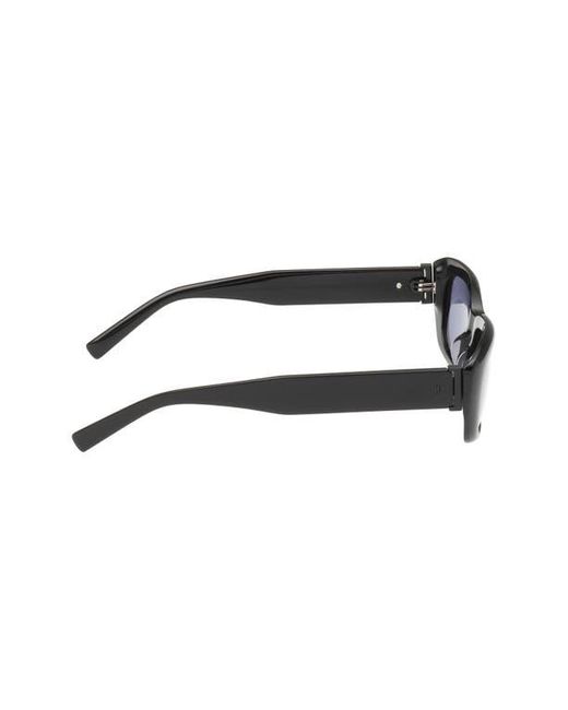 Abercrombie & Fitch Blue 52Mm Rectangular Sunglasses