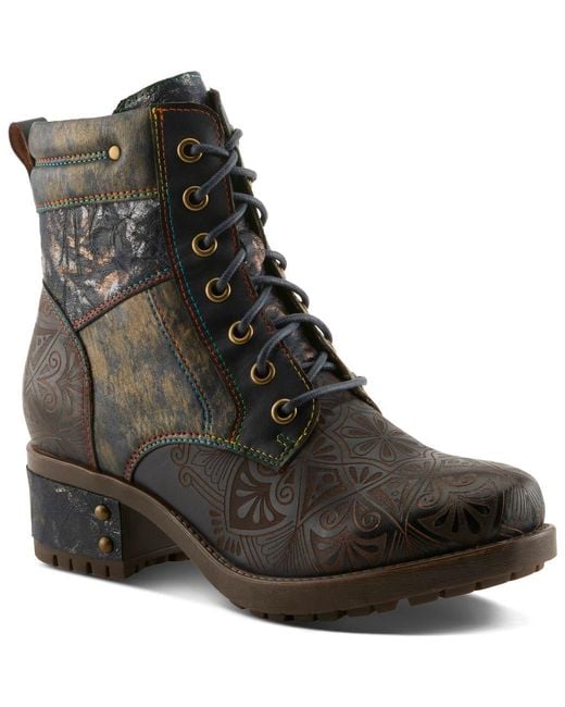 Spring Step Black Whitefish Leather Boot