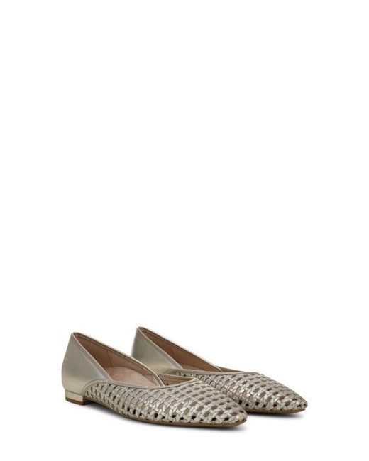 Vionic Metallic Gracia Woven Flat